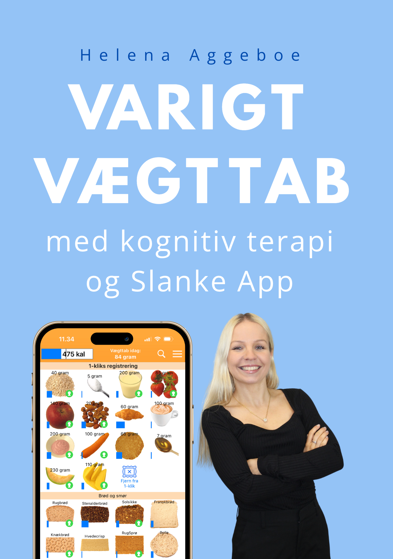 Varigt Vægttab med kognitiv terapi og Slanke App (E-bog)