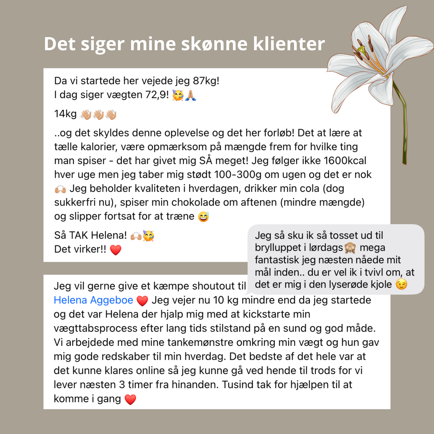 Online vægttabsforløb med kalorietælling og kognitiv terapi