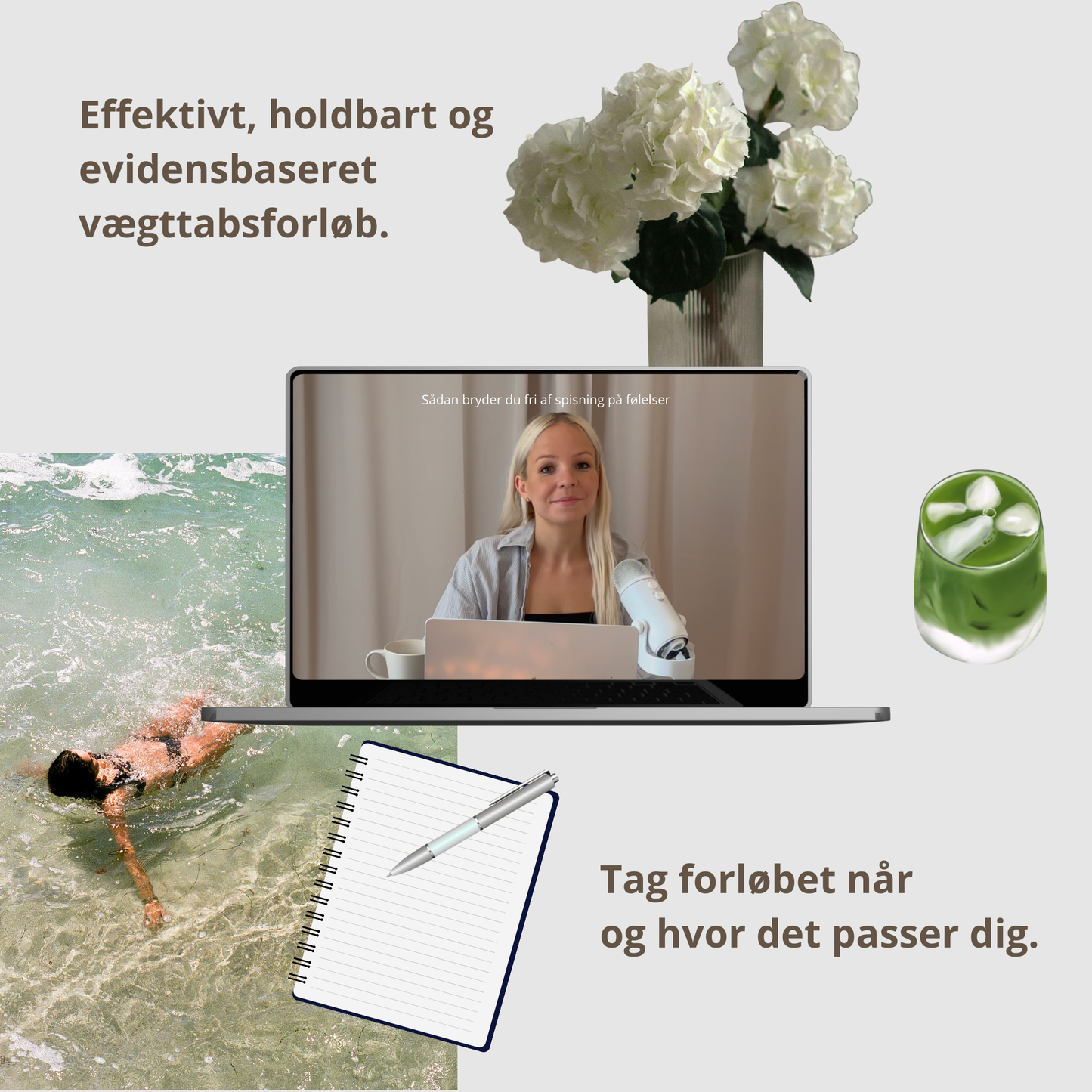 Online vægttabsforløb med kalorietælling og kognitiv terapi
